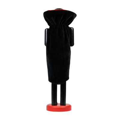 Northlight 14in Black And Red Wooden Vampire Wood Christmas Nutcracker