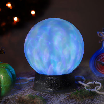 Northlight 8in Led Mystical Crystal Ball Lighted Halloween Tabletop Decor