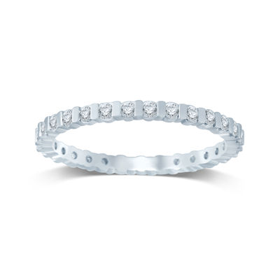 1/2 CT.T.W. Natural Diamond 14K Yellow Gold Eternity Band