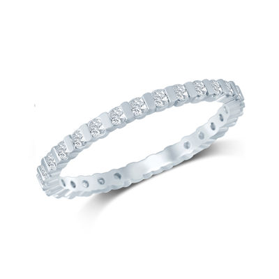 1/2 CT.T.W. Natural Diamond 14K Yellow Gold Eternity Band