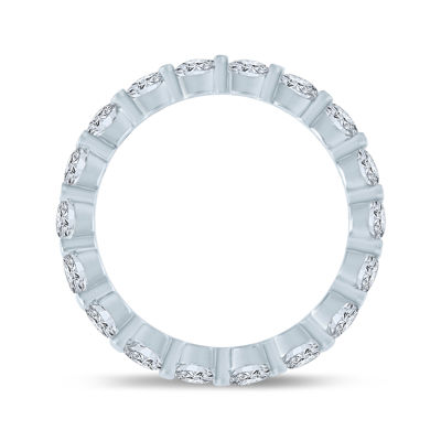 2 CT.T.W. Natural Diamond 14K White Gold Eternity Band