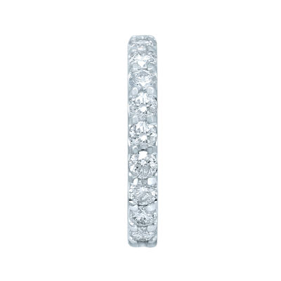 2 CT.T.W. Natural Diamond 14K White Gold Eternity Band