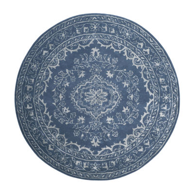 Safavieh Glamour Collection Dustin Oriental Round Area Rug