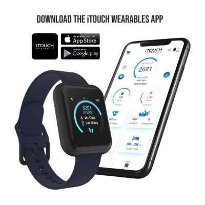 Itouch Air 3 Womens Black Smart Watch 500009b-0-51-G02