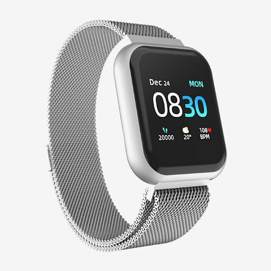 Air 3 Smart Watch Heart Rate Silver Mesh Strap 44mm 500008S-4-51-B28 - JCPenney