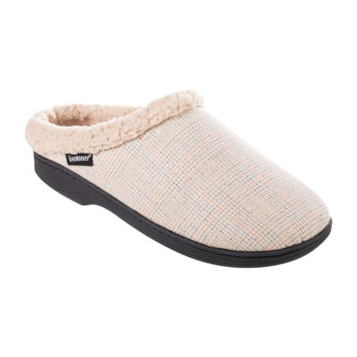 Isotoner Mens Slip-On Slippers, Color: Smokey Taupe - JCPenney