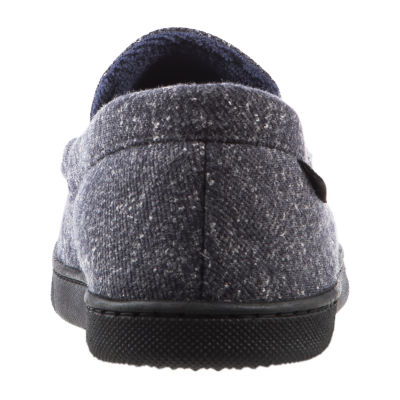 Isotoner Mens Memory Foam Slip-On Slippers