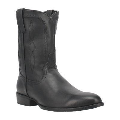 Dingo Mens Hondo Leather Boot Block Heel Cowboy Boots JCPenney