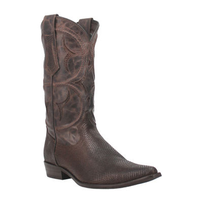 Cowboy boots hot sale flat heel