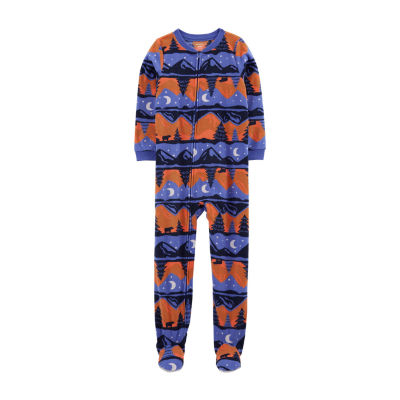 Boys footed 2025 pajamas size 8