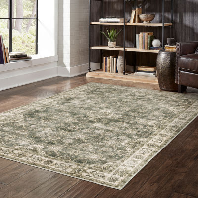 Covington Home Mirabelle Faded Oriental Washable Indoor Rectangular Area Rug