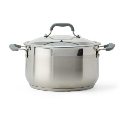 Mesa Mia Stainless Steel 20-qt. Stockpot with Steamer Insert