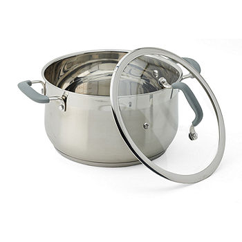 Cuisinart Contour 14-pc. Stainless Steel Cookware Set With Tools, Color: Stainless  Steel - JCPenney