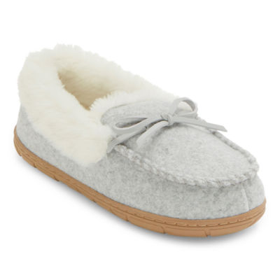 St. John's Bay Womens Moccasin Slippers JCPenney