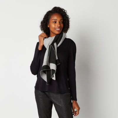 Liz Claiborne Oblong Bordered Scarf