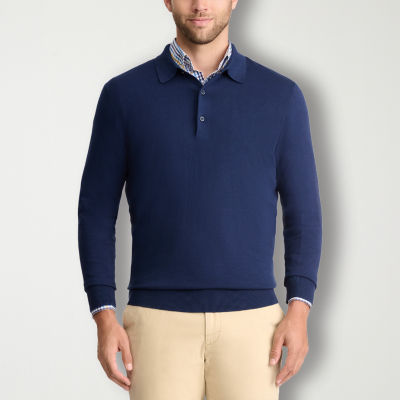 Izod long sleeve polo sale