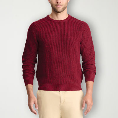 IZOD Mens Crew Neck Long Sleeve Pullover Sweater