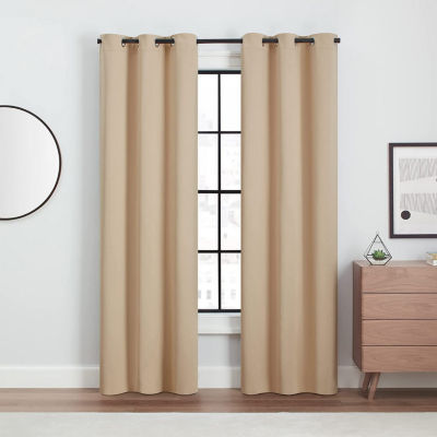 Eclipse Aldera Blackout Grommet Top Set of 2 Curtain Panel