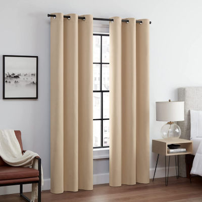 Eclipse Aldera Blackout Grommet Top Set of 2 Curtain Panel