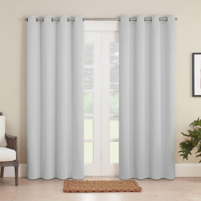 Eclipse Brockfield Blackout Grommet Top Single Patio Door Curtain JCPenney