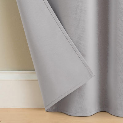 Eclipse Brockfield Blackout Grommet Top Single Patio Door Curtain