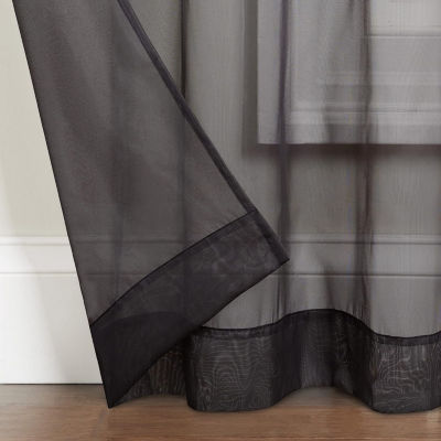 Eclipse Calia Grommet Top Sheer Set of 2 Curtain Panel