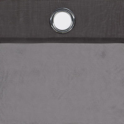 Eclipse Calia Grommet Top Sheer Set of 2 Curtain Panel