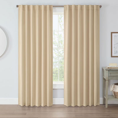 Eclipse Lambert Light-Filtering Rod Pocket Set of 2 Curtain Panel