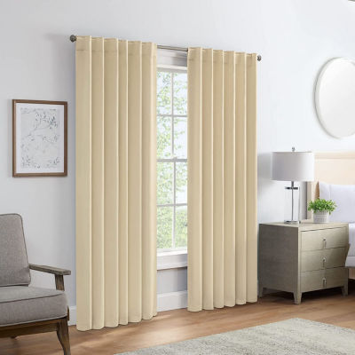 Eclipse Lambert Light-Filtering Rod Pocket Set of 2 Curtain Panel