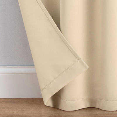 Eclipse Lambert Rod Pocket Light-Filtering Set of 2 Curtain Panel