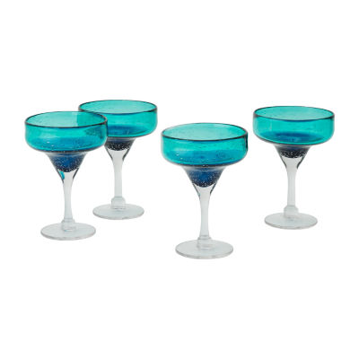 Set of 6 Mikasa Uptown Small Wine Glasses Goblets Drink Glass