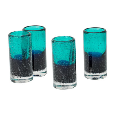 Mesa Mia Chapala Blue Ombre 4-pc. Shot Glass