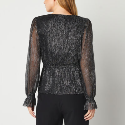 Worthington hot sale peplum top