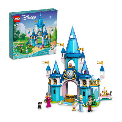 LEGO Disney Princess Cinderella and Prince Charming's Castle 43206 Building Set (365 Pieces)