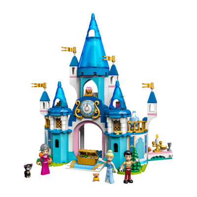 LEGO Disney Princess Cinderella and Prince Charming's Castle 43206 Building Set (365 Pieces)