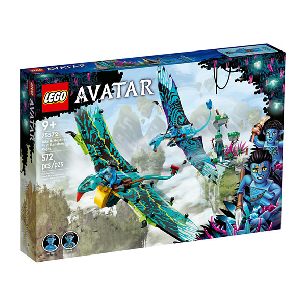 LEGO Avatar Jake & Neytiri’s First Banshee Flight 75572 Building Set (572 Pieces)