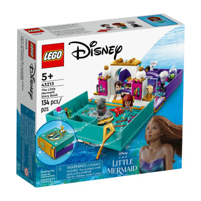 Disney The Little Mermaid Story Book Building Toy Set (134 Pieces)