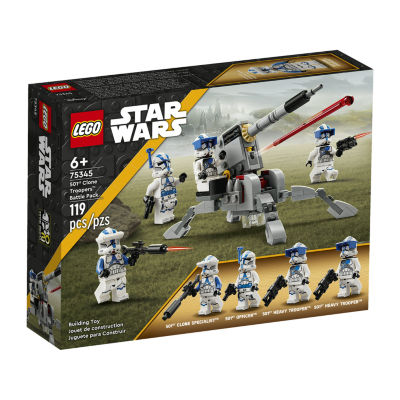 Star Wars 501St Clone Troopers Battle Pack Building Toy Set (119 Pcs)