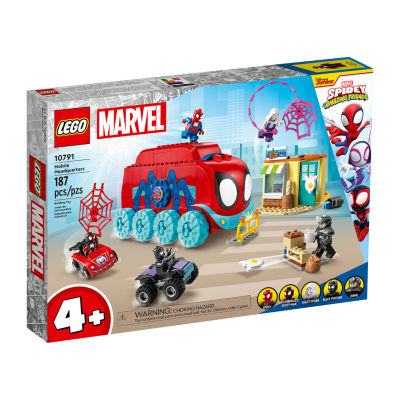 Marvel Team Spidey'S Mobile Headquarters Building Toy Set (187 Pieces)