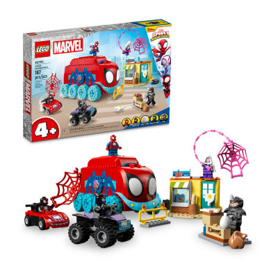 Marvel Team Spidey'S Mobile Headquarters Building Toy Set (187 Pieces)