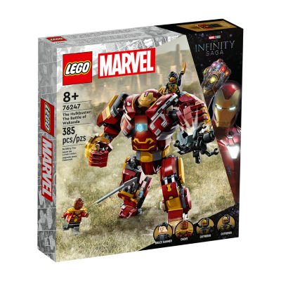 Marvel The Hulkbuster: The Battle Of Wakanda Building Toy Set (385 Pieces)