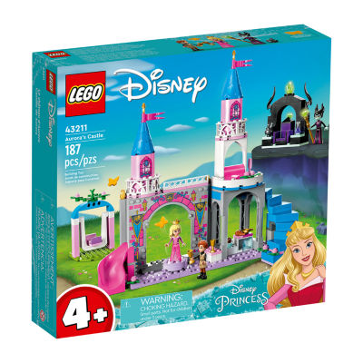 Disney Auroras Castle Building Toy Set (187 Pieces)