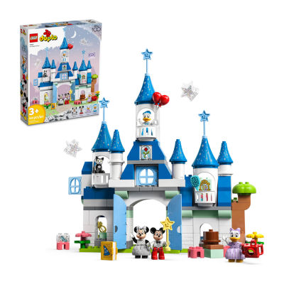 Duplo Disney 3In1 Magic Castle Building Toy Set (160 Pieces)