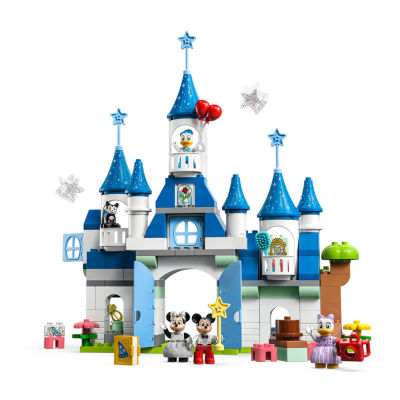 Duplo Disney 3In1 Magic Castle Building Toy Set (160 Pieces)