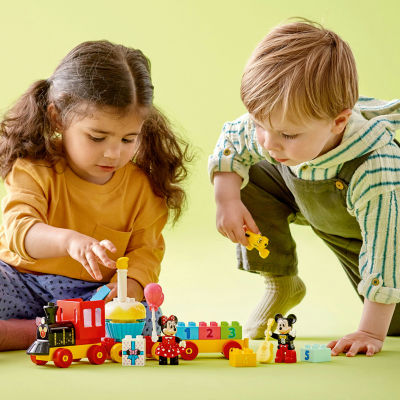 Duplo Disney Mickey & Minnie Birthday Train Building Toy (22 Pieces)