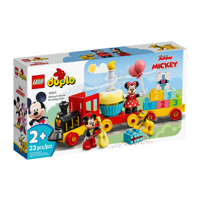 Duplo Disney Mickey & Minnie Birthday Train Building Toy (22 Pieces)