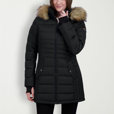 Hfx Womens Removable Hood Heavyweight Puffer Jacket