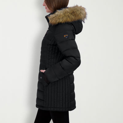 Hfx Womens Removable Hood Heavyweight Puffer Jacket