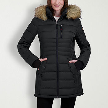 HFX Performance Women's Puffer Coats black Jacket Size S/P NWT