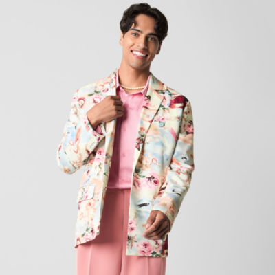 Jcpenney pink blazer hot sale